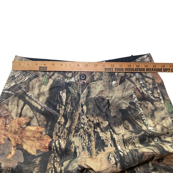Walls Size L Camo Cargo Pants Hunting Outdoor Wear Adjustable Ankle Woodland - Picture 5 of 7